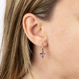 Amethyst Drop Earrings